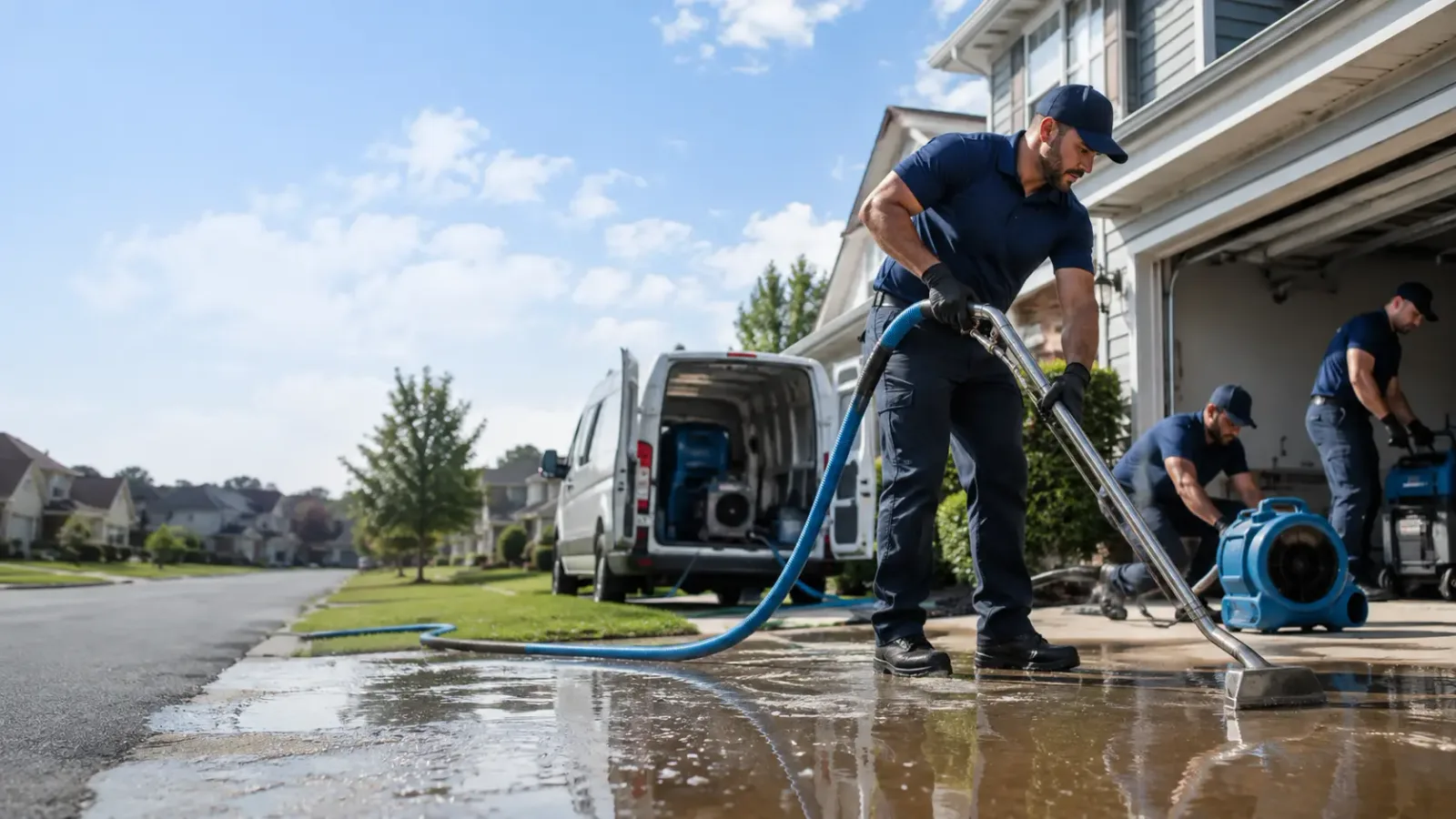 Flood Damage Restoration in Benedict, MD
